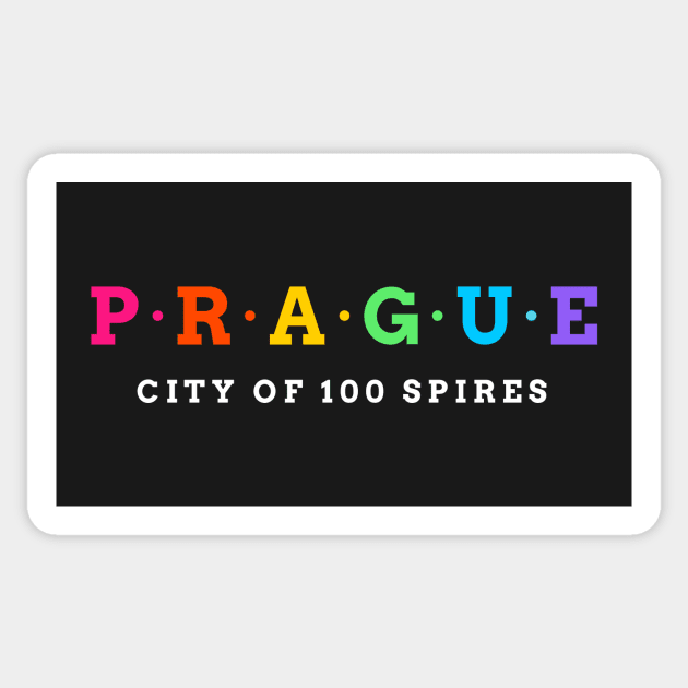 Prague, czech republic. City of 100 Spires. Sticker by Koolstudio